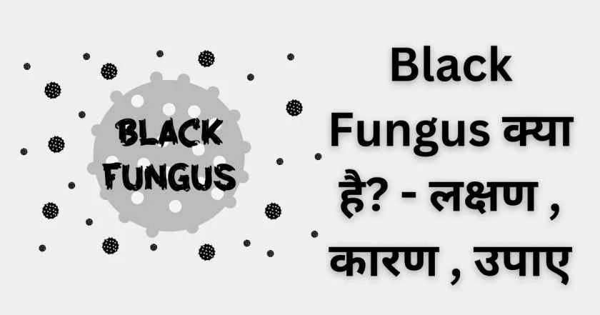 Black Fungus क्या है? - लक्षण , कारण , उपाए